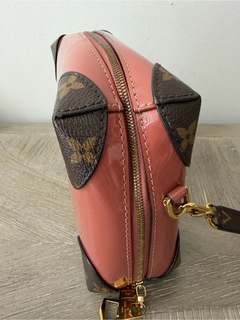 Louis Vuitton Venice Soft Trunk Patent Crossbody Bag - Picture 2 of 12